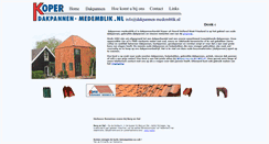 Desktop Screenshot of dakpannen-medemblik.nl